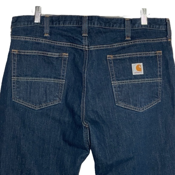 Carhartt Force Extremes Relaxed Fit Jeans | Men’s 36x30 | Workwear Tapered Leg - Picture 7 of 13